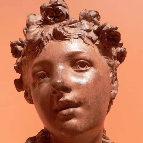 Bust of Roman statue Roman statue